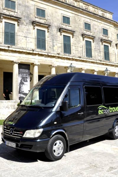 Private transfers Airport Corfu & guided tours